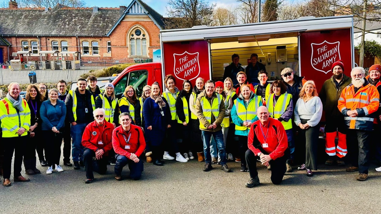 Leicester, Leicestershire and Rutland Resilience forum staff and volunteers during the incident in Ratby